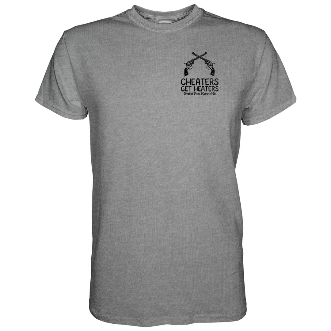 Cheaters Get Heaters Cowboy Edition Men's T-Shirt - One Revolver Surfboards