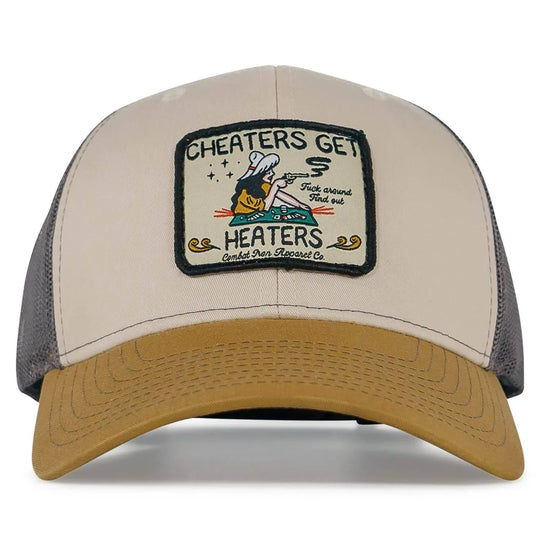 One Revolver Surfboards - Cheaters Get Heaters Western Cowboy Patch SnapBack HEADWEAR