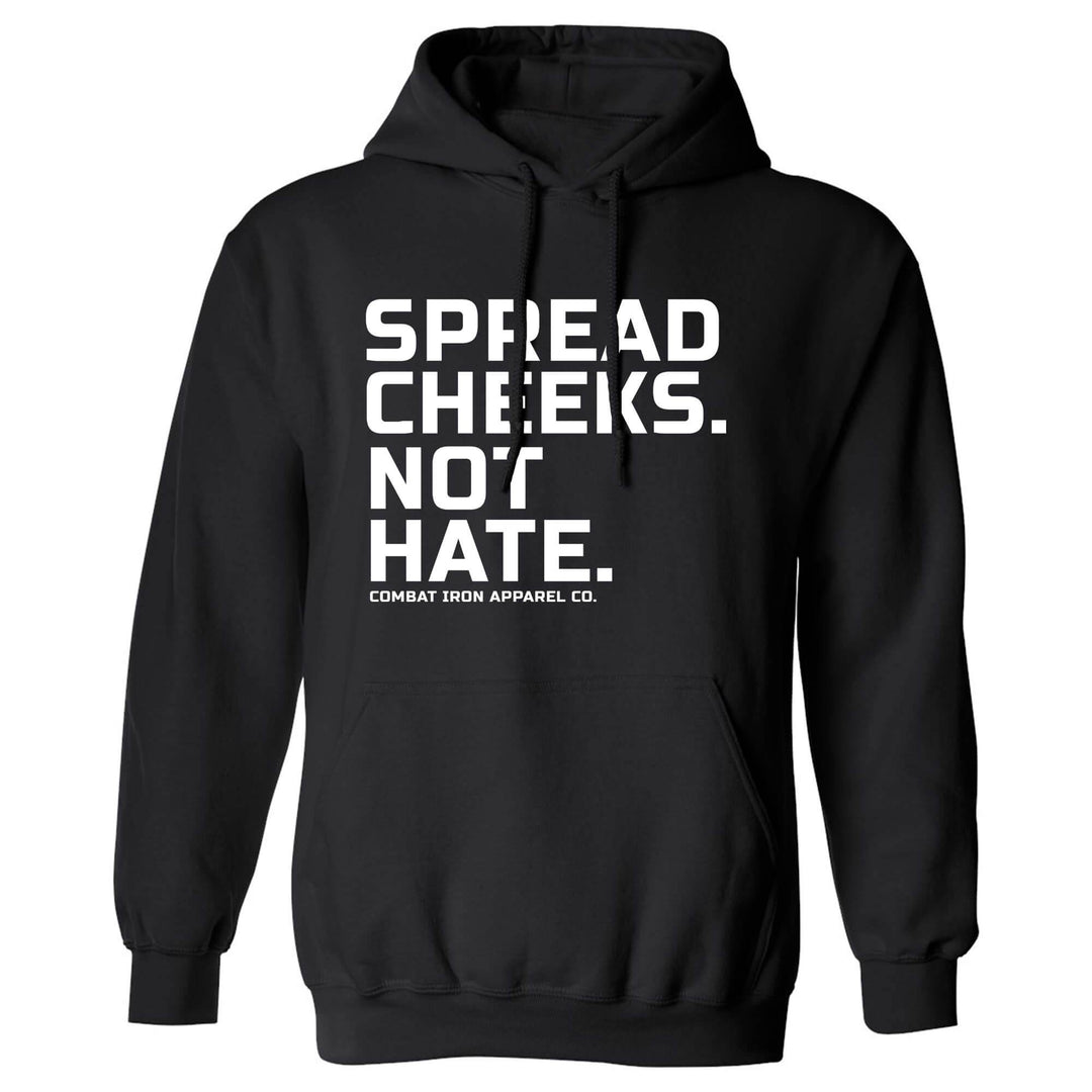 Spread Cheeks. Not Hate. Hoodie - One Revolver Surfboards