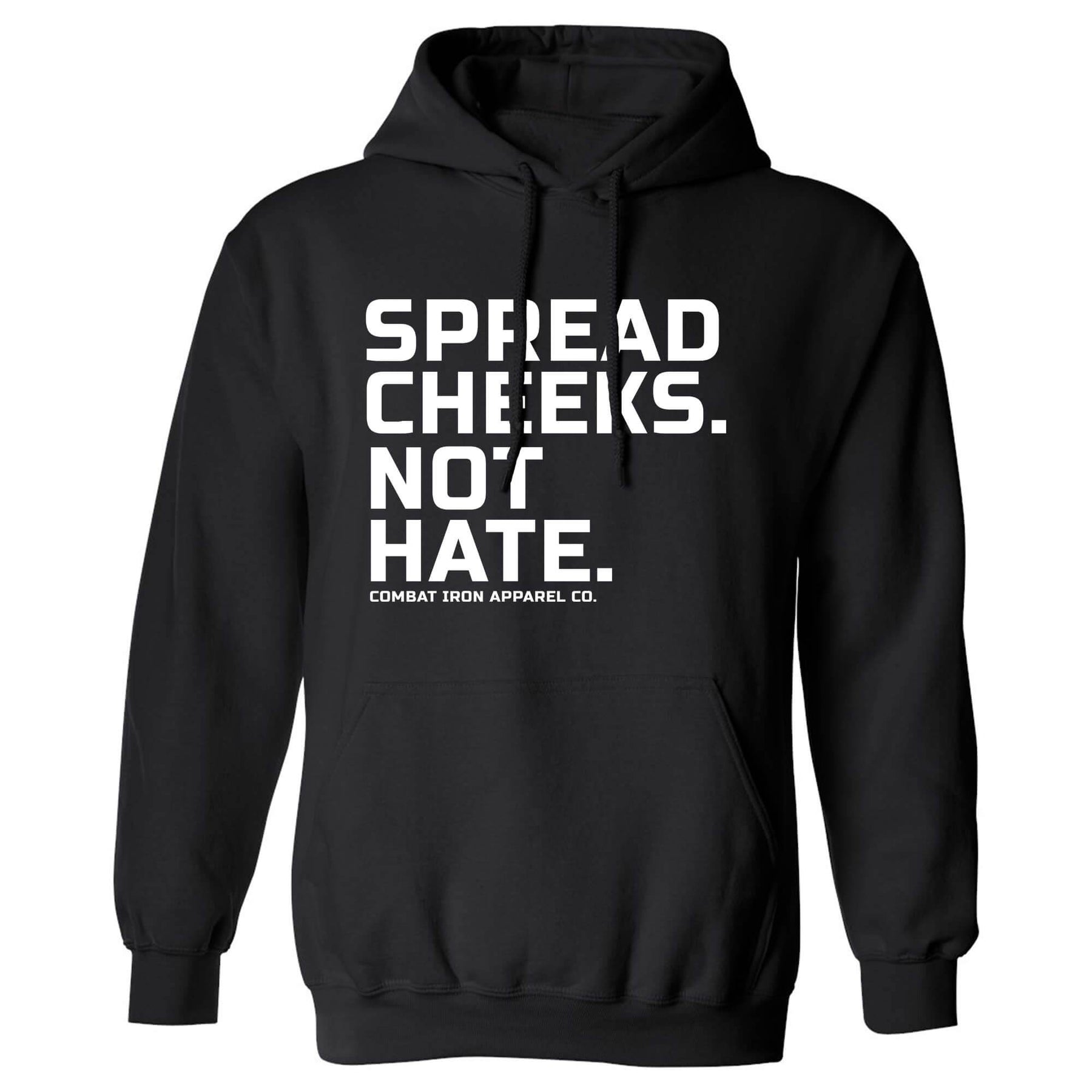 Spread Cheeks. Not Hate. Hoodie - One Revolver Surfboards