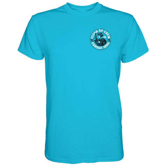 Clean up Crew Operator Skull Men's T-Shirt - One Revolver Surfboards