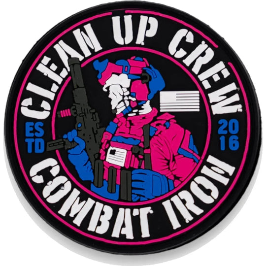 One Revolver Surfboards - CLEAN UP CREW OPERATOR PVC PATCH PVC VELCRO PATCH