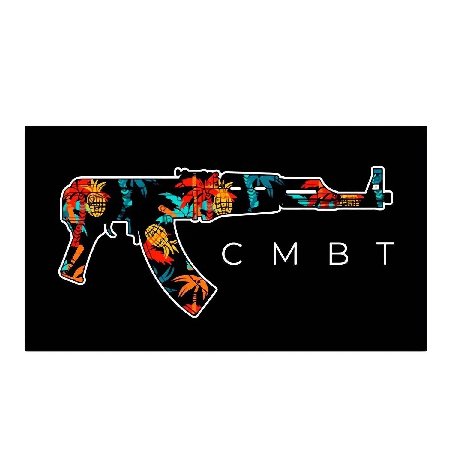 One Revolver Surfboards - Tropical AK Decal DECAL