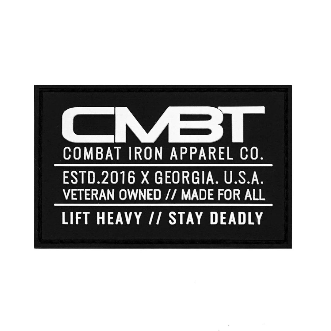 One Revolver Surfboards - CMBTIRN Original Branded Black PVC Patch PVC VELCRO PATCH