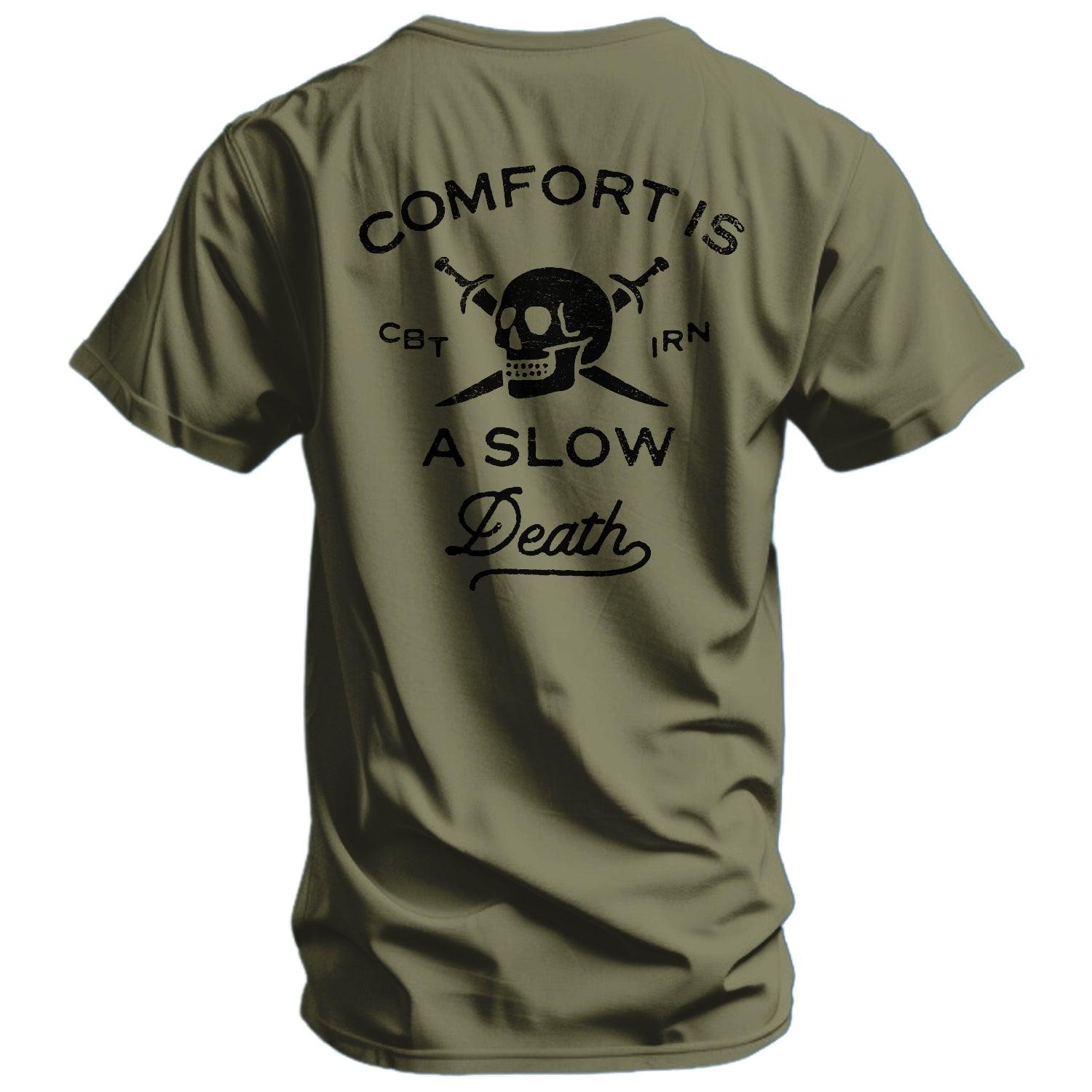 One Revolver Surfboards - Comfort Is A Slow Death Men's T-Shirt GRAPHIC T-SHIRT