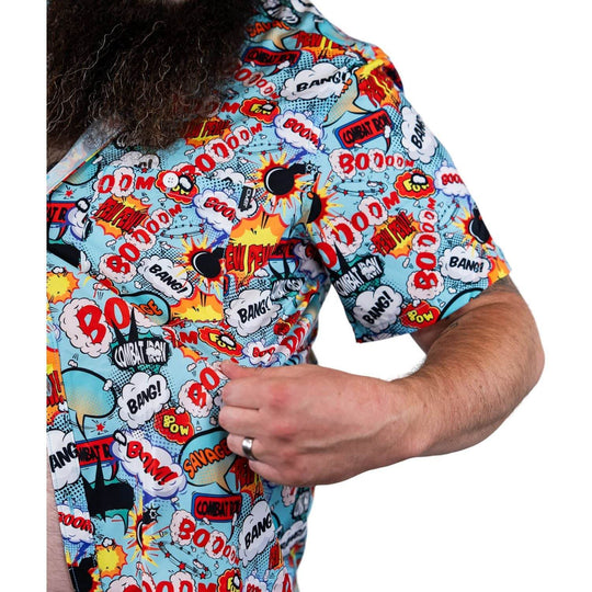 Men's Flex Button Up - One Revolver Surfboards