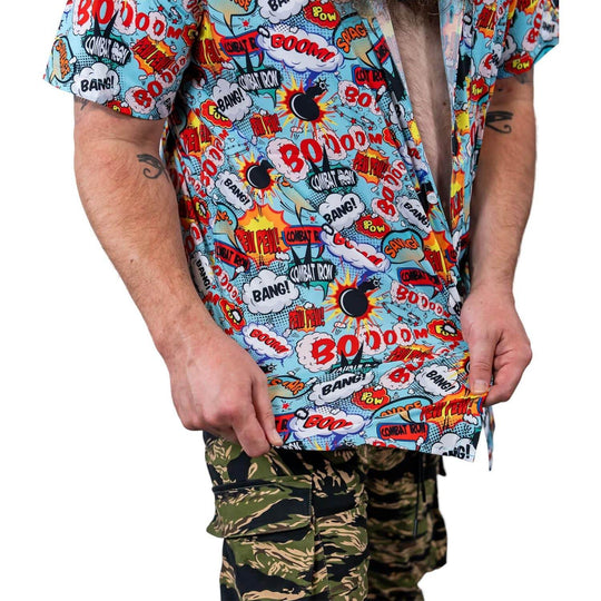 Men's Flex Button Up - One Revolver Surfboards