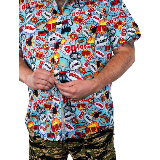 Men's Flex Button Up - One Revolver Surfboards