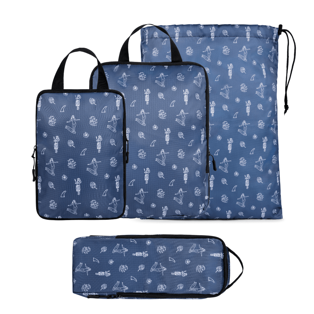 Compression Packing Cube Set - Accessories - One Revolver Surfboards