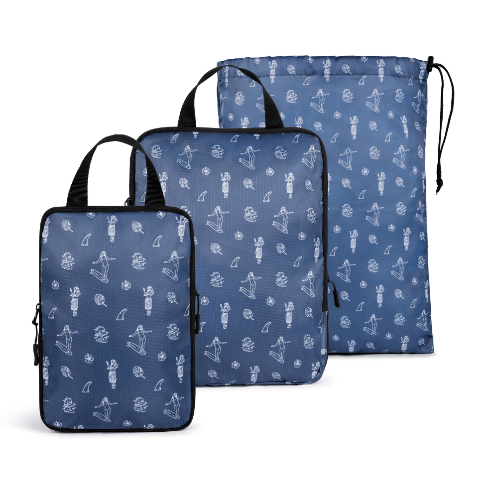 Compression Packing Cube Set - One Revolver Surfboards