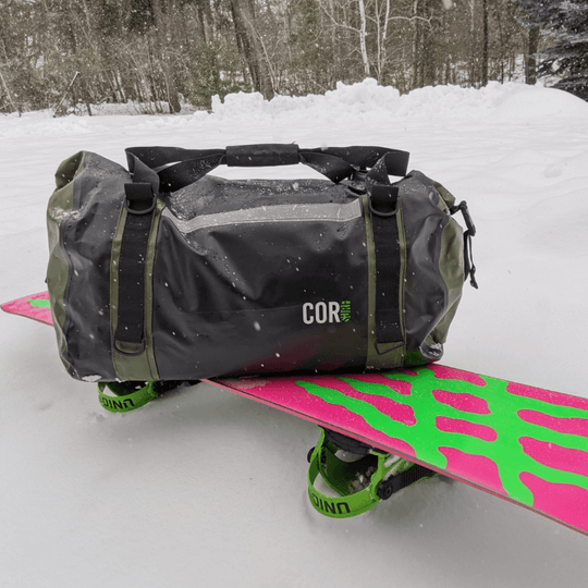Waterproof Roll-Top Dry Duffel Bag (60L) - One Revolver Surfboards