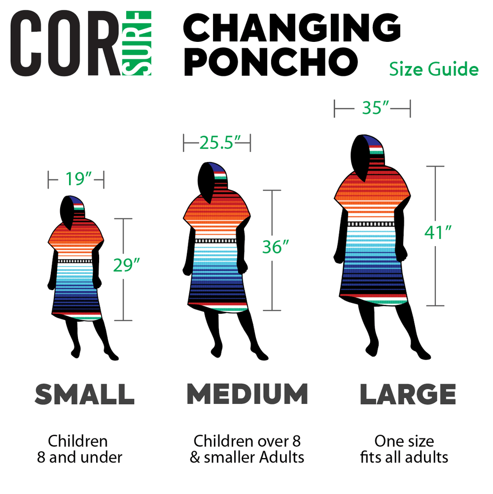 Changing Towel Poncho (Kona) Medium Size - One Revolver Surfboards