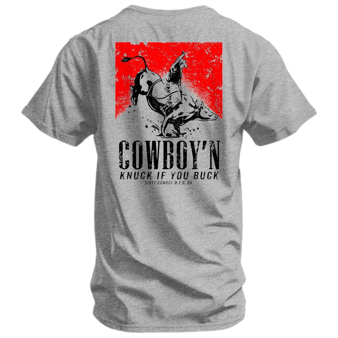 Cowboy'n | Knuck If You Buck Men's T-Shirt - One Revolver Surfboards