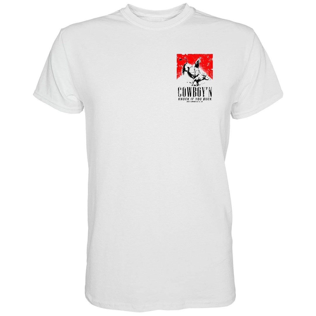 Cowboy'n | Knuck If You Buck Men's T-Shirt - One Revolver Surfboards