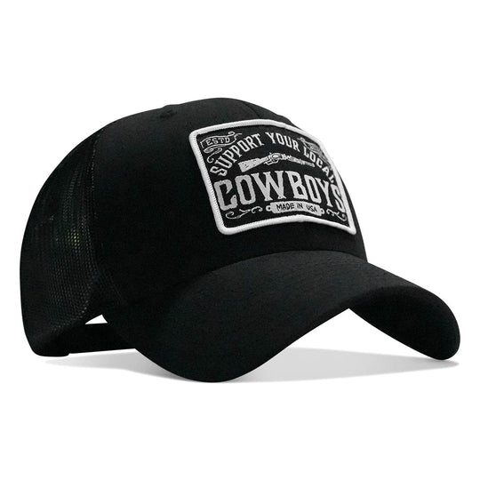 Support Your Local Cowboys Patch Snapback Hat - One Revolver Surfboards