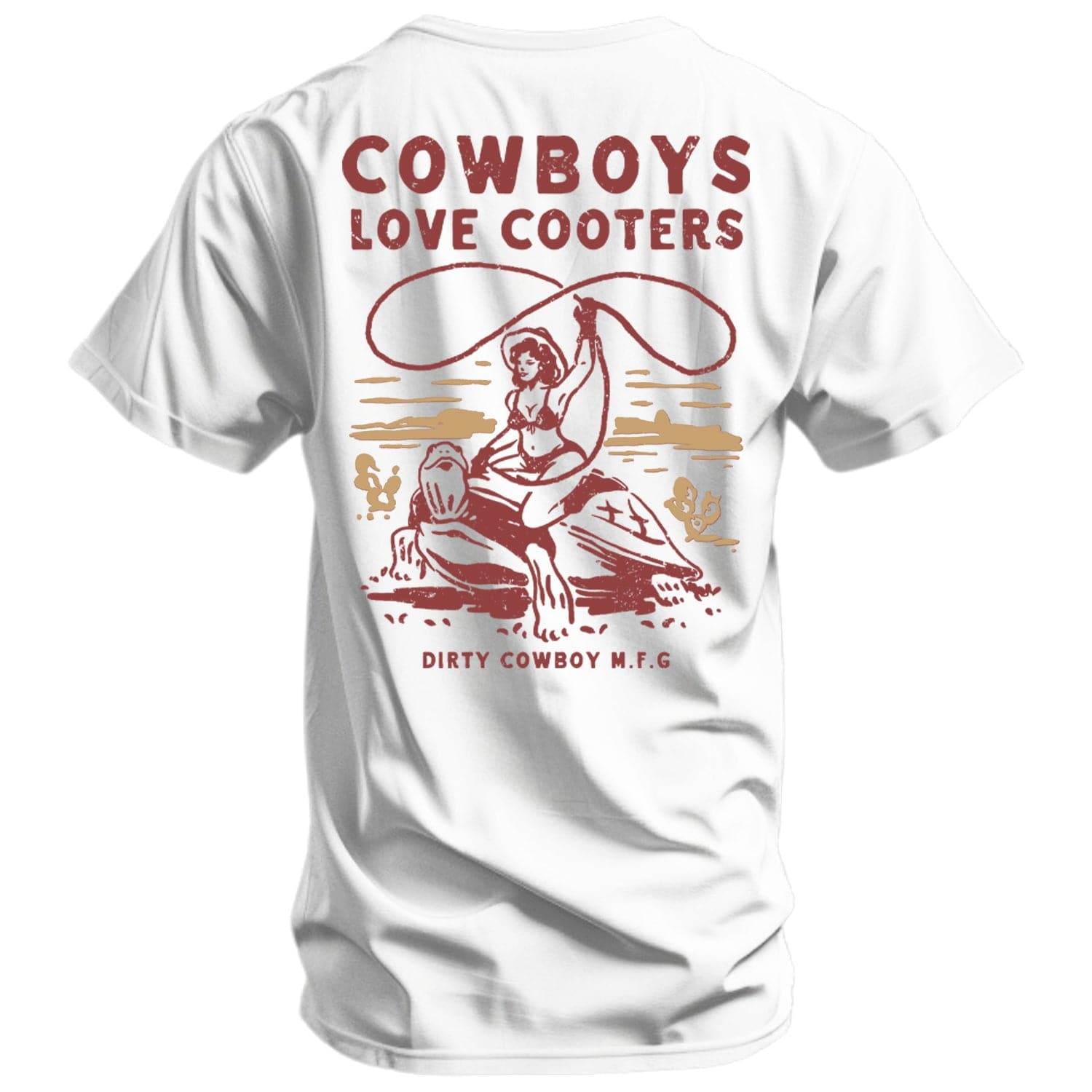 Cowboys Love Cooters Men's T-Shirt - One Revolver Surfboards
