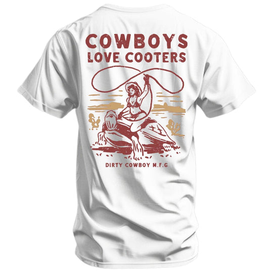 Cowboys Love Cooters Men's T-Shirt - One Revolver Surfboards