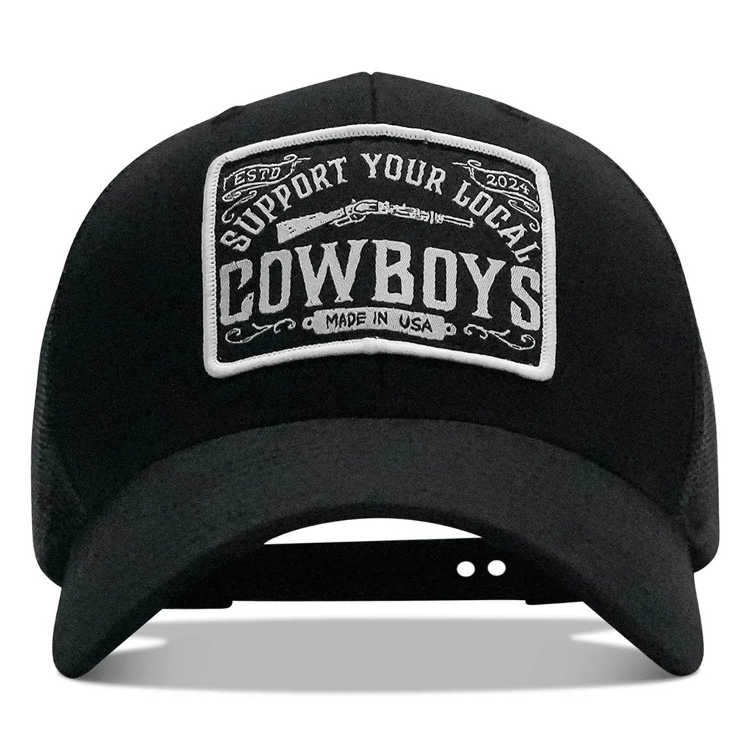 One Revolver Surfboards - Support Your Local Cowboys Patch Snapback Hat HEADWEAR