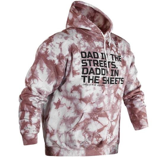 Dad In The Streets. Daddy In The Sheets. Men's Hoodie - One Revolver Surfboards