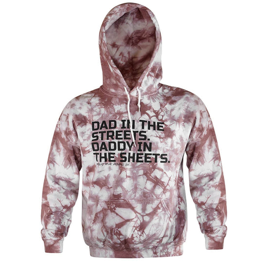 Dad In The Streets. Daddy In The Sheets. Men's Hoodie - One Revolver Surfboards