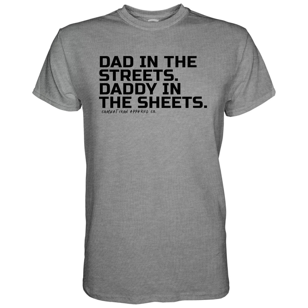 Dad in the Streets. Daddy In the Sheets. Men's T-Shirt - One Revolver Surfboards