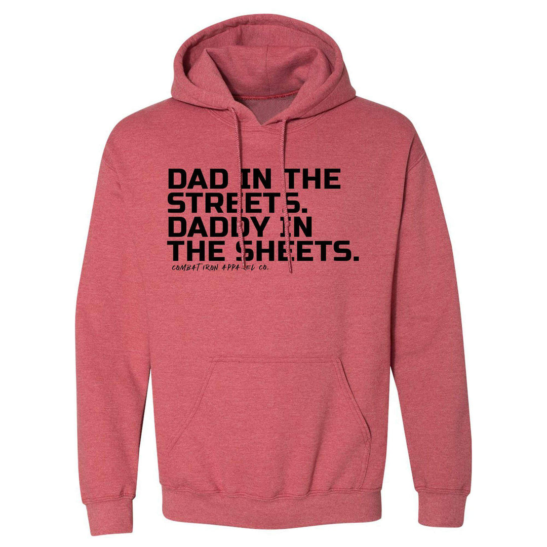 Dad In The Streets. Daddy In The Sheets. Men's Hoodie - One Revolver Surfboards