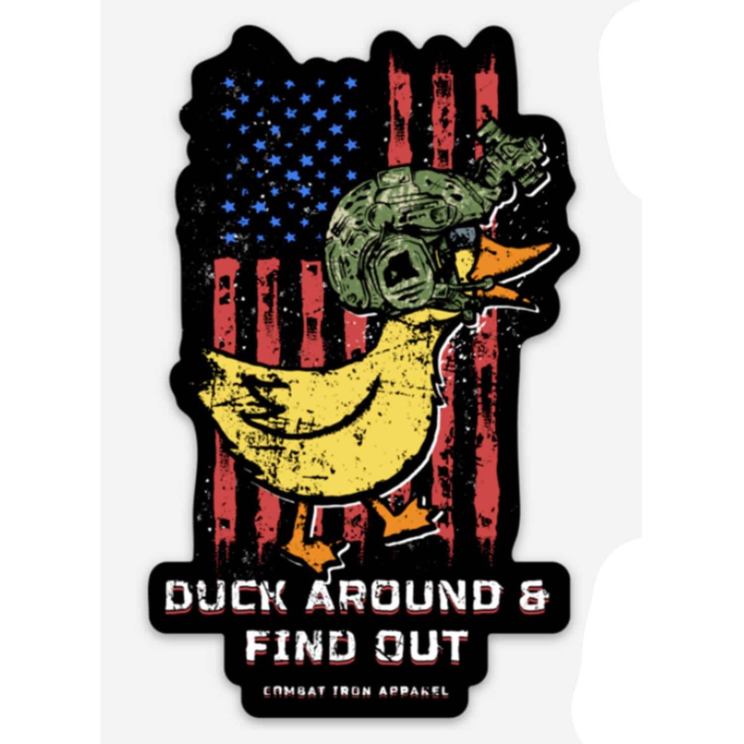Duck Around & Find Out | DAFO Decal - One Revolver Surfboards