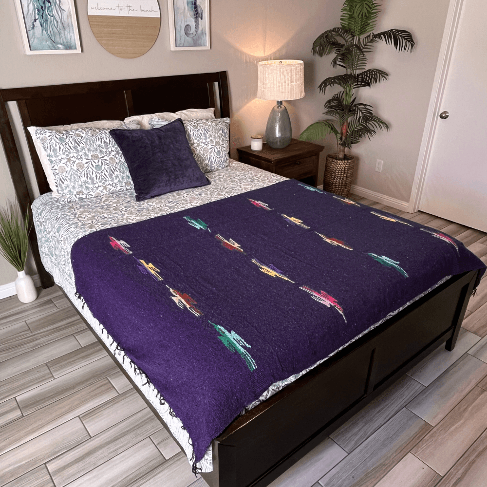 Purple Baja Thunderbird Blanket - One Revolver Surfboards