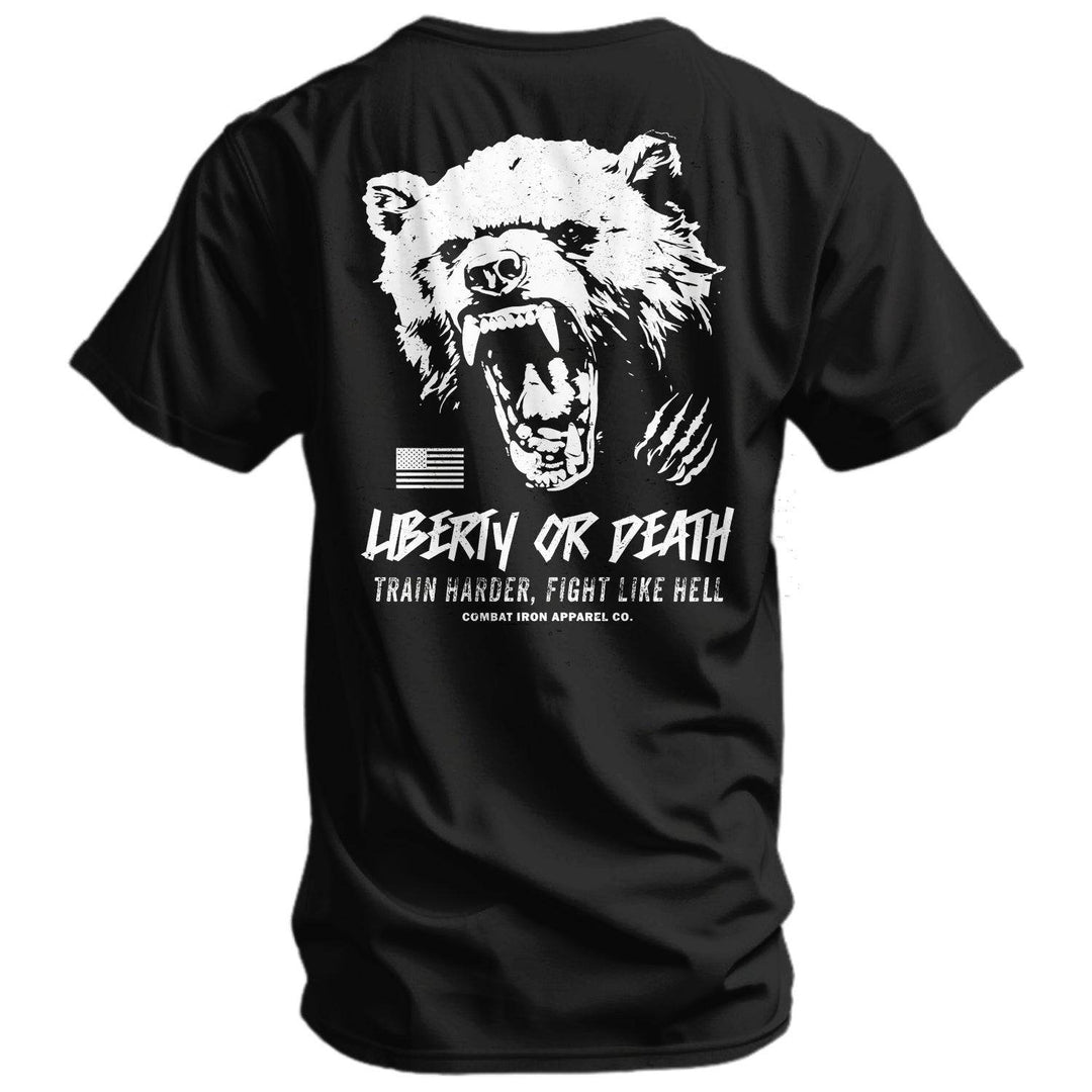 Liberty Or Death Fight Like Hell Men's T-Shirt - One Revolver Surfboards