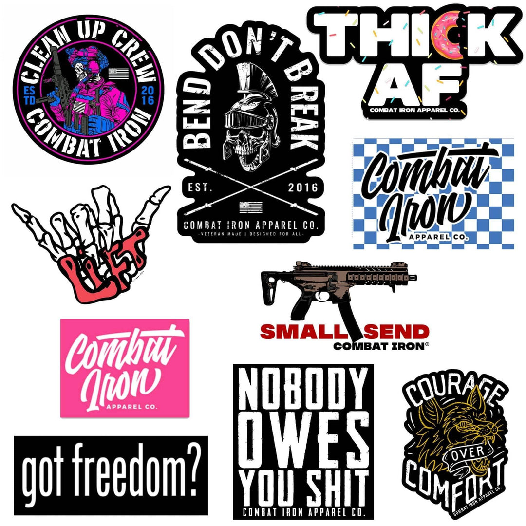 Sticker Decal Pack V1 - One Revolver Surfboards