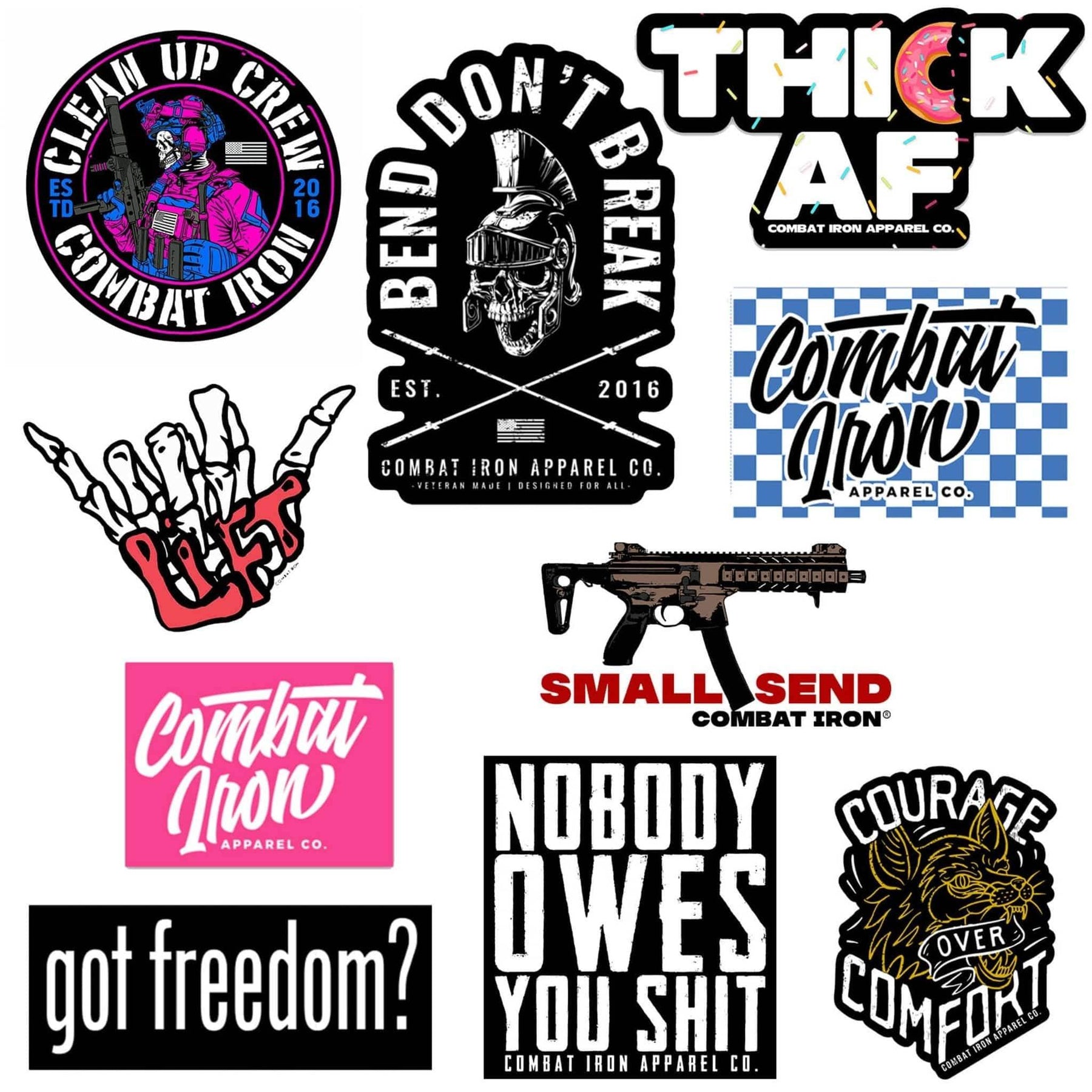 Sticker Decal Pack V1 - One Revolver Surfboards