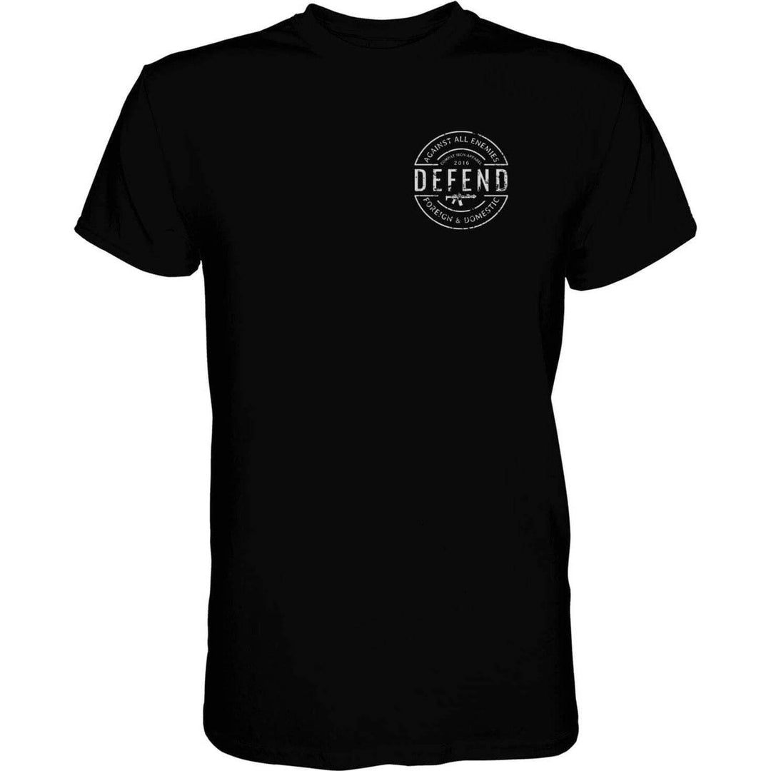 DEFEND AGAINST ALL ENEMIES MEN'S T-SHIRT - One Revolver Surfboards