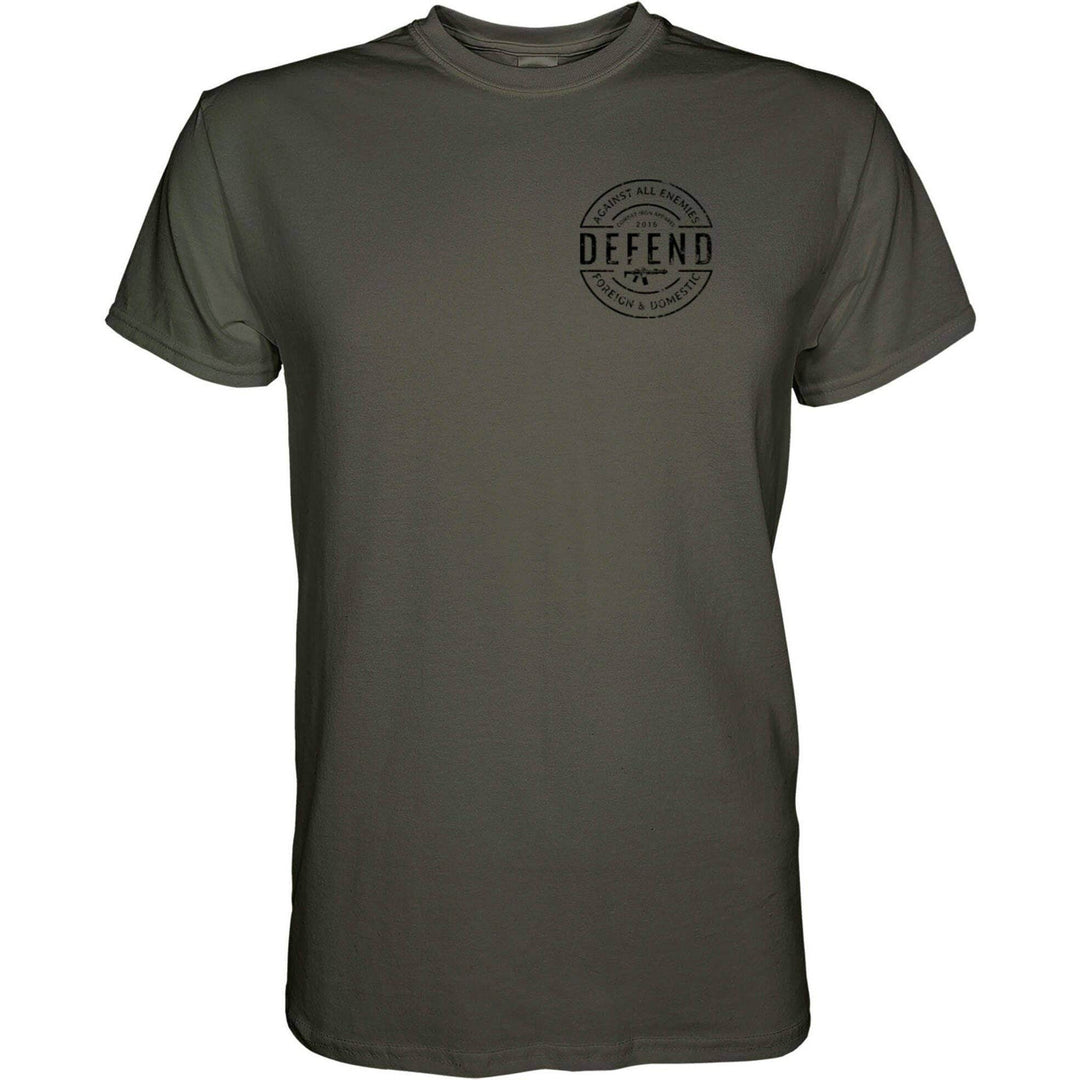 DEFEND AGAINST ALL ENEMIES MEN'S T-SHIRT - One Revolver Surfboards