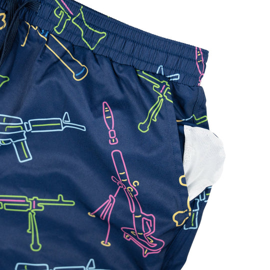 Swim Trunks - Neon Lights &amp; Gun Fights