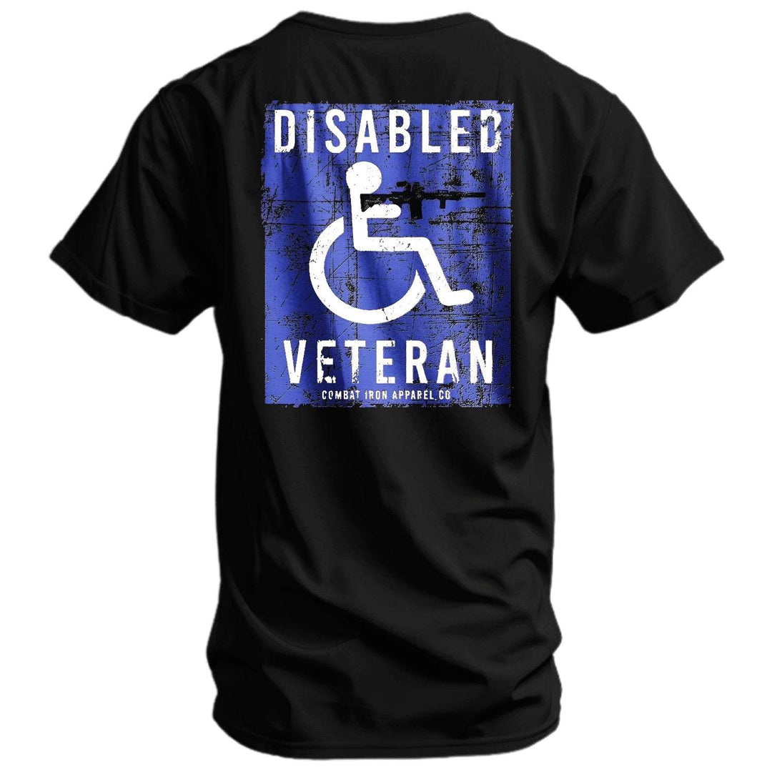 Disabled Veteran Handicap Men's T-Shirt - One Revolver Surfboards