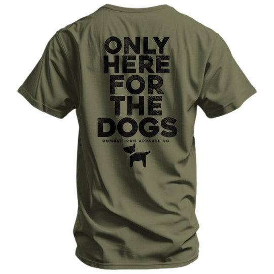 Only Here For The Dogs Men's T-Shirt - One Revolver Surfboards