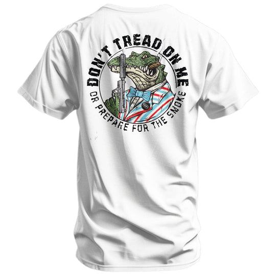 Don't Tread On Me Or Prepare For The Smoke Men's T-Shirt - One Revolver Surfboards