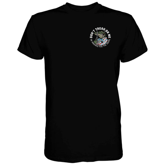 Don't Tread On Me Or Prepare For The Smoke Men's T-Shirt - One Revolver Surfboards