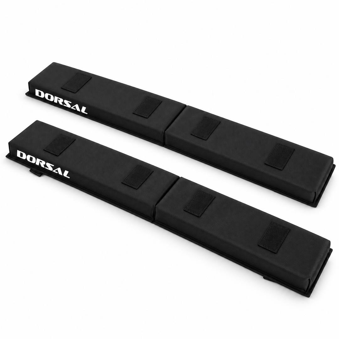 DORSAL 29" Folding Roof Rack Pads - Surfboard, Kayak &amp; SUP