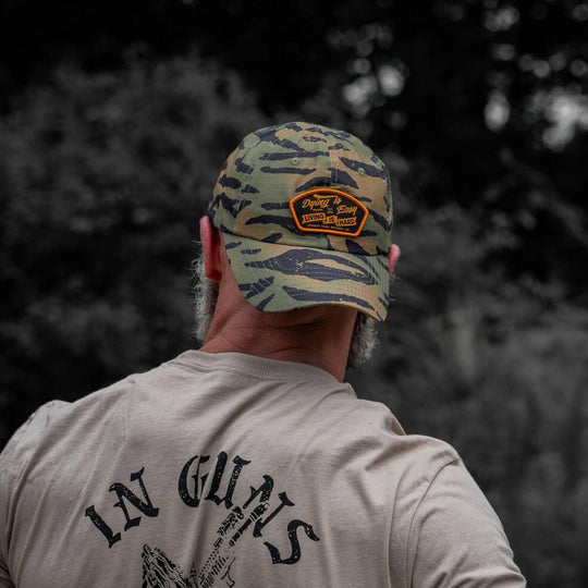 One Revolver Surfboards - Dying Is Easy, Living Is Hard Patch Tactical Ripstop Mesh Snapback Hat HEADWEAR