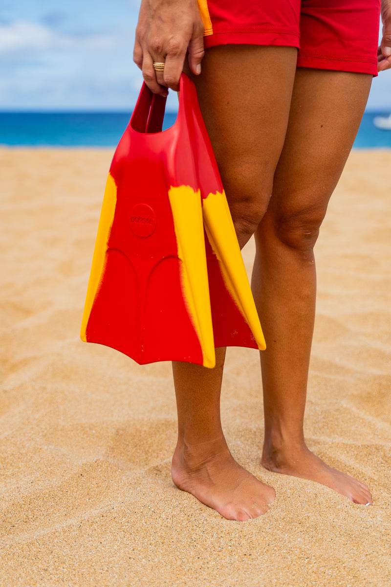 DORSAL Lifeguard Floating Swim Fins (Flippers) - One Revolver Surfboards