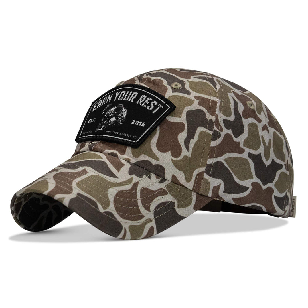 One Revolver Surfboards - Earn Your Rest Patch Tactical Ripstop Mesh Snapback Hat HEADWEAR