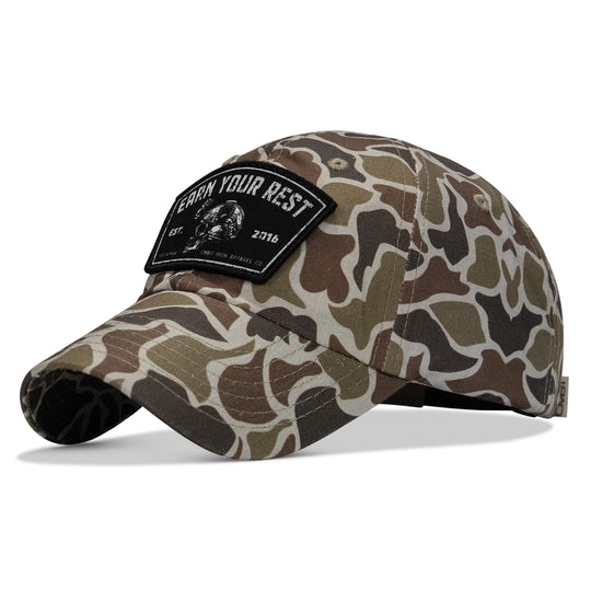 One Revolver Surfboards - Earn Your Rest Patch Tactical Ripstop Mesh Snapback Hat HEADWEAR