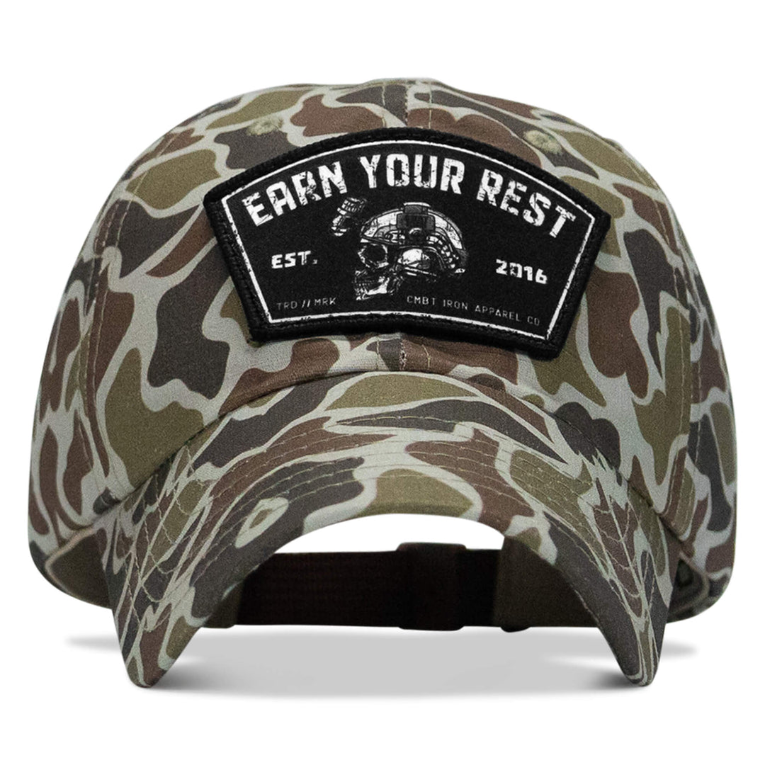 One Revolver Surfboards - Earn Your Rest Patch Tactical Ripstop Mesh Snapback Hat HEADWEAR