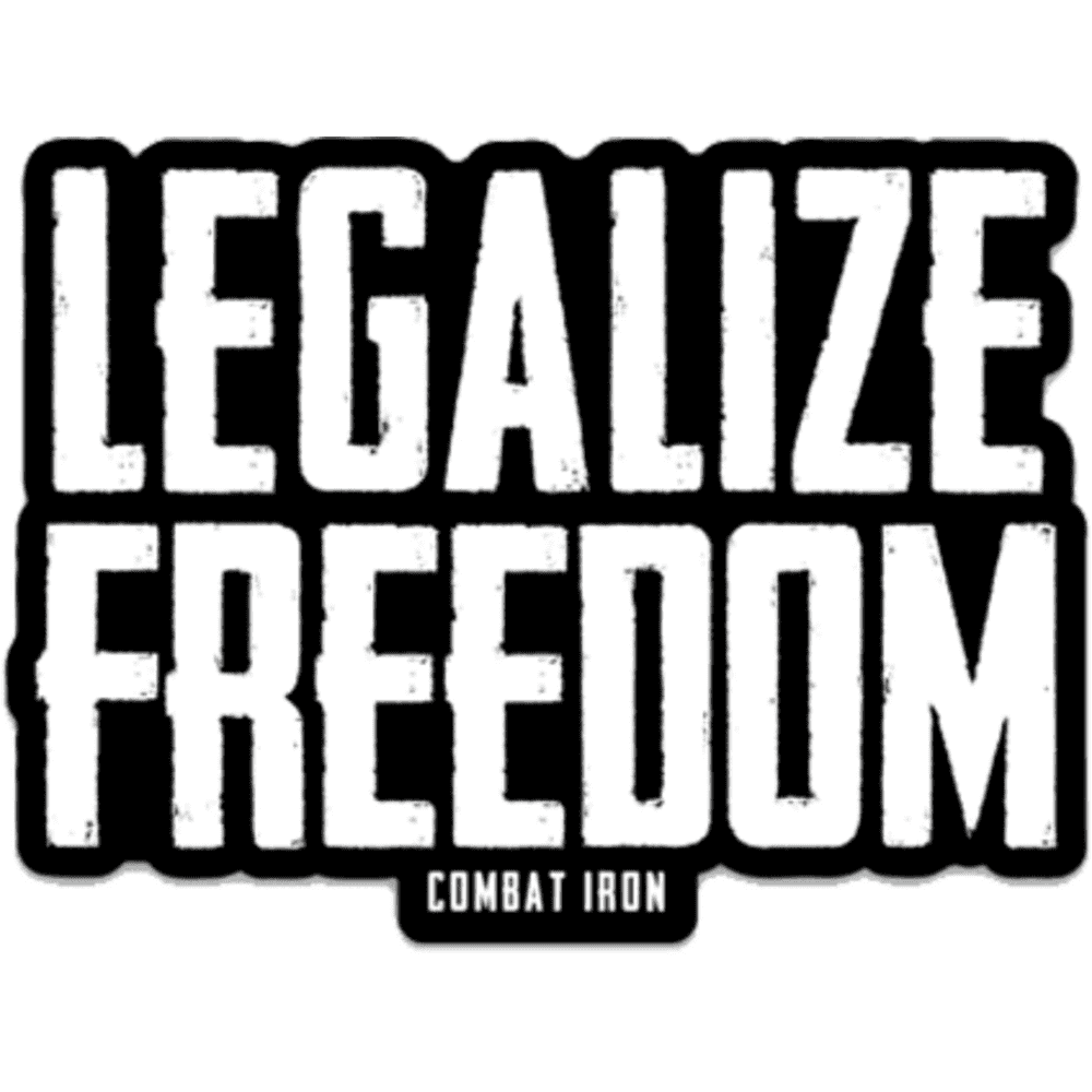 LEGALIZE FREEDOM ALL WEATHER DECAL - One Revolver Surfboards
