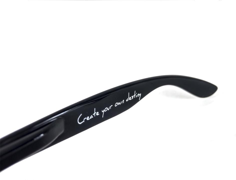 One Revolver Surfboards - Eminence - Clean Black- Deep Blue Lens Polarized Eminence