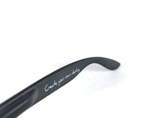 Eminence - Frosted Storm Gray- Electric Blue Lens Polarized - One Revolver Surfboards