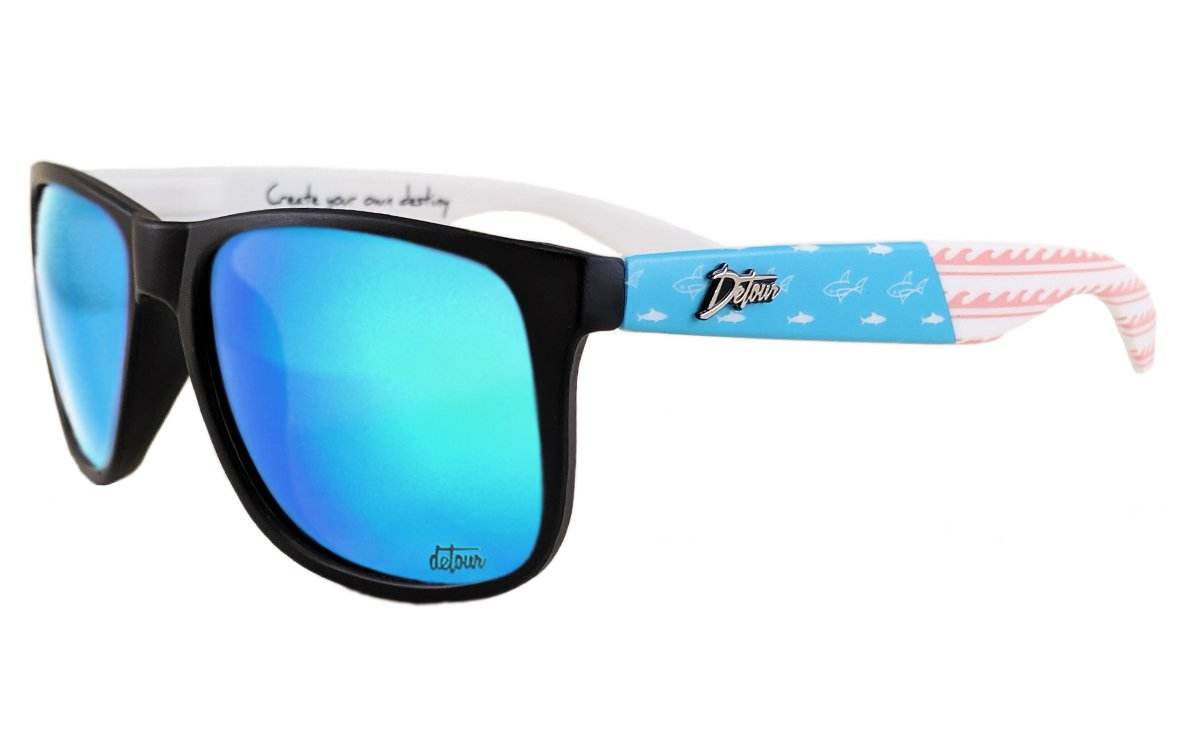 Eminence - Sharks & Stripes - Patriotic Blue Lens Polarized - One Revolver Surfboards