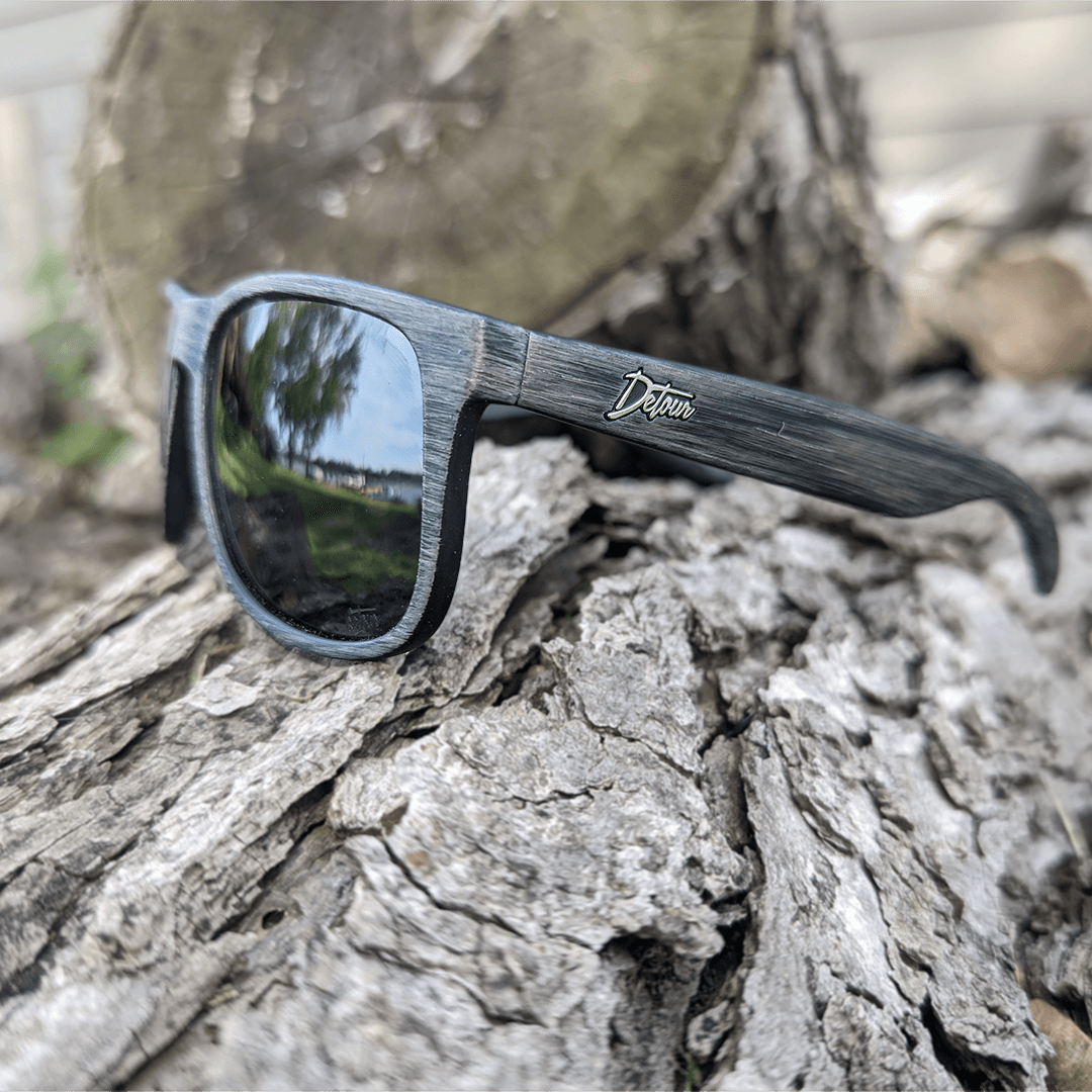 Eminence - Driftwood - Jet Black Polarized Lens - One Revolver Surfboards