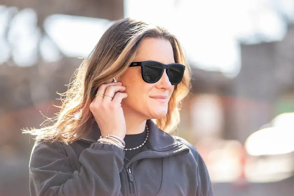 One Revolver Surfboards - Matte Black - Jet Black Lens Polarized - Essentials Essentials